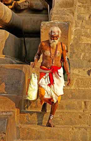 Inde Tamil Nadu Tanjore  temple de    	Brihadishwara