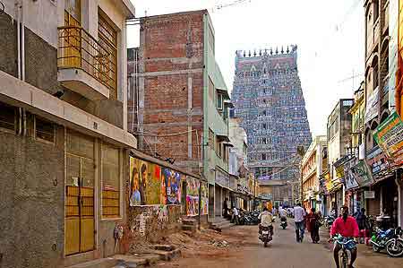Inde Tamil Nadu temple deSri Meenakshi  Madurai