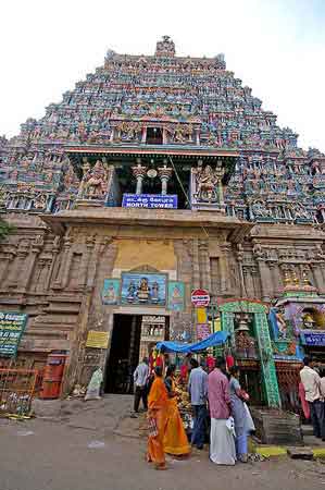 Inde Tamil Nadu temple deSri Meenakshi  Madurai