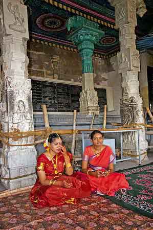 Inde Tamil Nadu temple deSri Meenakshi  Madurai