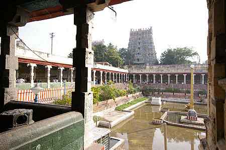 Inde Tamil Nadu temple deSri Meenakshi  Madurai