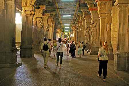 Inde Tamil Nadu temple deSri Meenakshi  Madurai