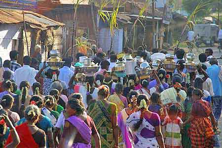 Inde du sud scnes  vie quotidienne  