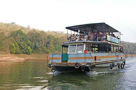 Inde parc national de Periyar 