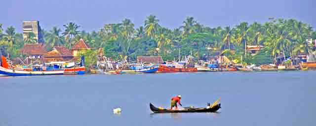 Inde Kerala les backwaters