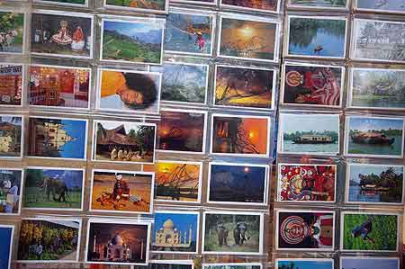 cartes postales d'inde