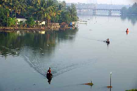 Inde Kerala les backwaters