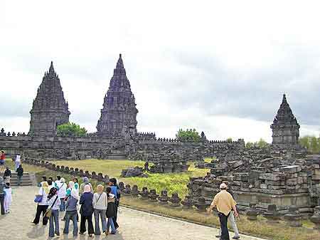 Indonesie temple indhouiste Prambanan Java 