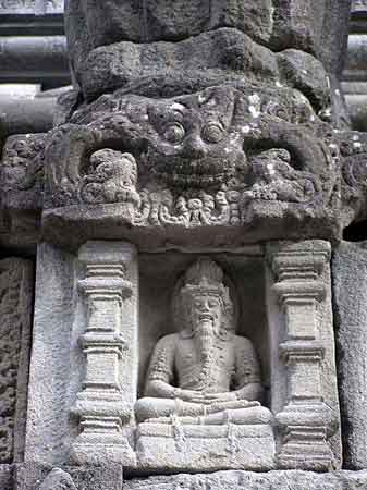 Indonesie temple indhouiste Prambanan Java 