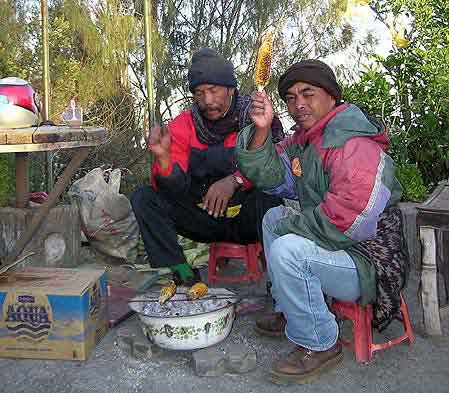 Indonesie  le volcan Bromo Java 