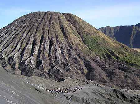 Indonesie  le volcan Bromo Java 