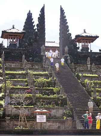 le temple de Besakih Bali Indonsie