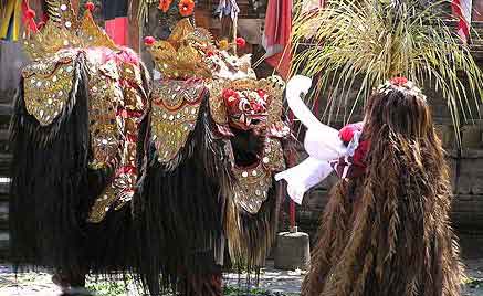 danse du barong Ubud Bali	Indonésie