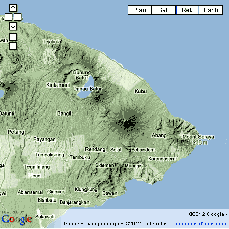 carte de Bali est