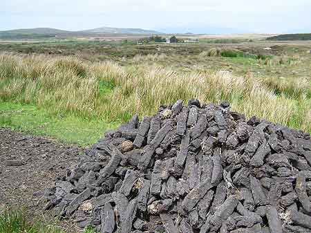 Irlande Mayo : les tourbières  