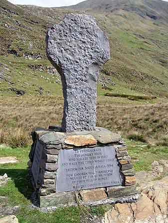 stele de la dooloo pass Irlande