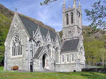 Irlande  Connemara Kylemore Abbey