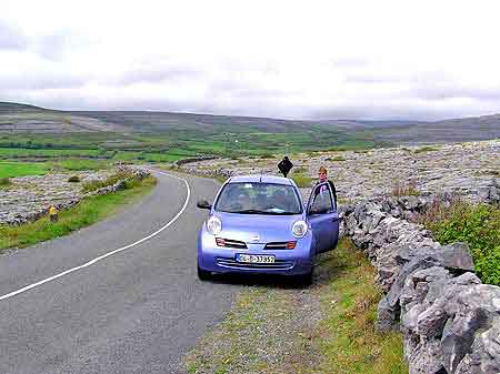 Irlande le plateau des Burren 