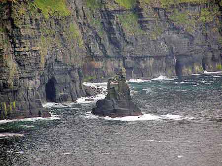 Irlande cliffs   of Moher's falaises