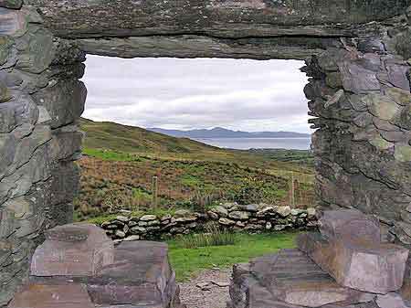 Irlande Staigue Stone fort Kerry 