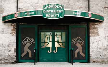 Jameson distillery- bowe street Dublin