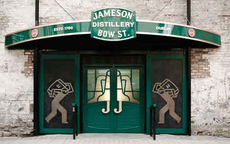 Jameson distillery- bowe street Dublin