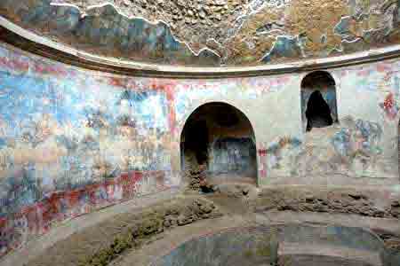 Pompei  termes stabianes ruines