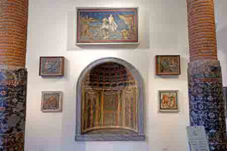 Naples  musée archeologique les mosaiques