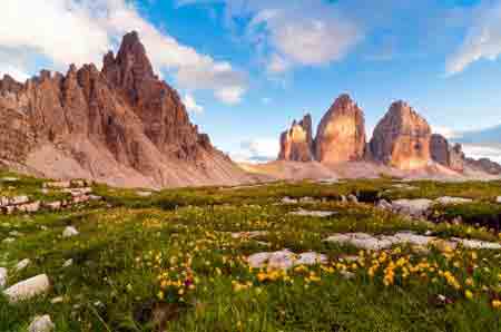 les dolomites sud tyrol italie