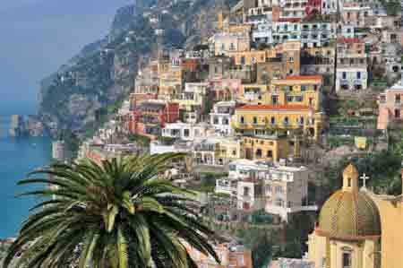 Positano sur la côte Amalfitaine Italie