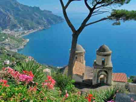 Ravello cote amalfitaine