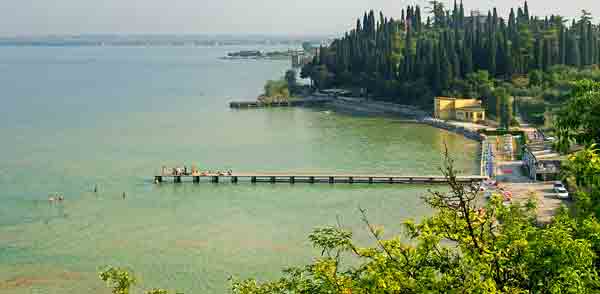 Lac de garde Italie du nord 