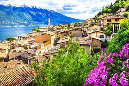 Limone sur le lac de Garde