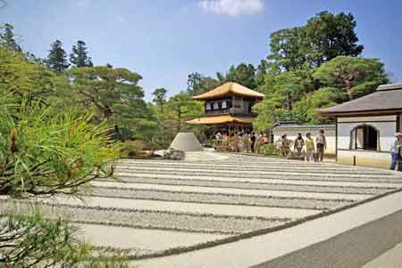jardin du Gingaku-ji à Kyoto