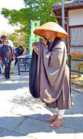moine  à Kiyomizu Dera Kyoto