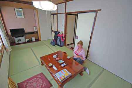 Ryokan : chambre 12 tatamis