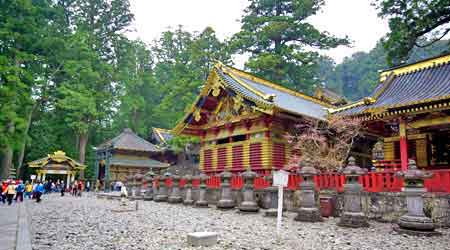 Nikko sanctuaire Toshogu entrepôts sacrés,