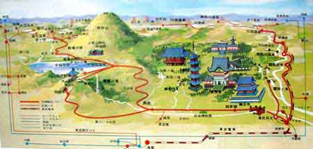 plan de Nikko Japon