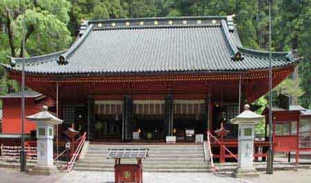 temple de Fusataran à Nikko Japon