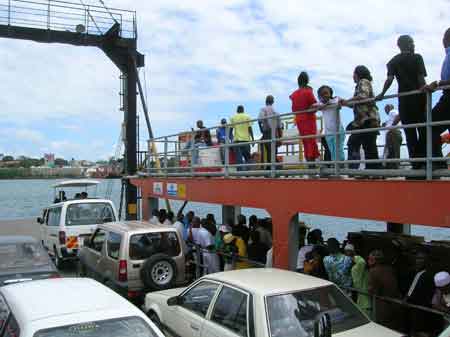 Mombasa  port  Kenya 