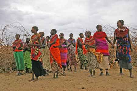 Kenya safari village Samburu