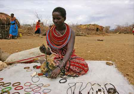 Kenya safari village Samburu