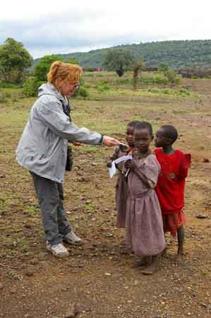 Kenya piste de safari dans le nord