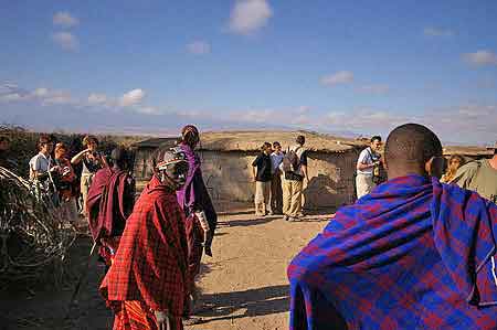 Kenya Masai  village