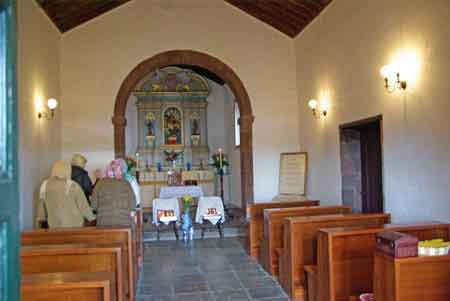 intérieur de la chapelle santa catarinaFunchal  Madere