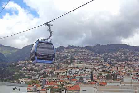 tléphérique de Funchal Madère