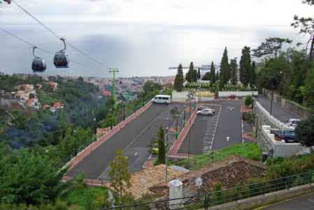 téléphérique de Funchal à Monte  Madère