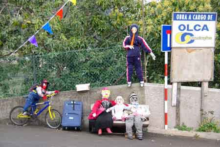 carnaval à Lombo da cima Madère