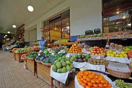 marché de funchal  Madere