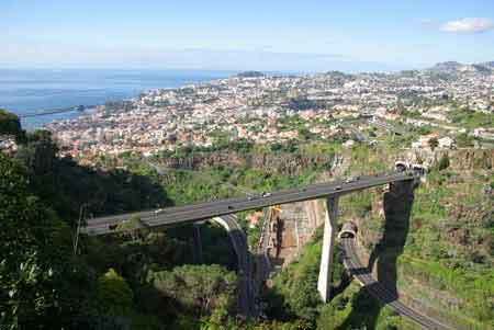 Vue de Funchal  Madere